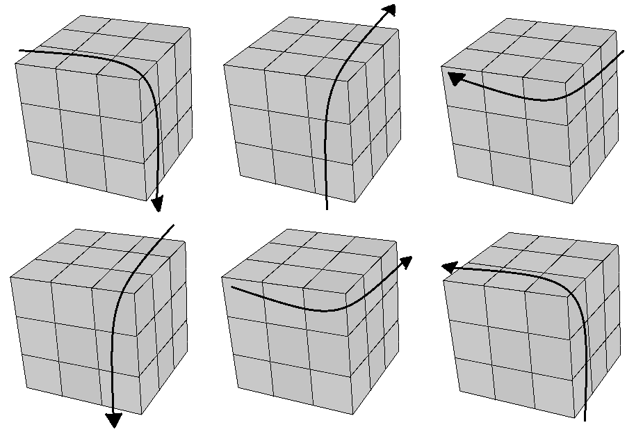 Como Resolver o Cubo Mágico 3x3 Passo a Passo - Passo 7 