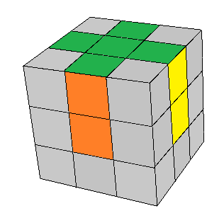 Cubo Mágico Fácil: Etapa 6: Completar a Face Amarela