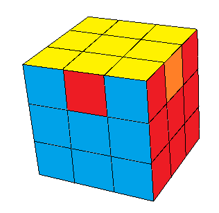 Como montar o cubo mágico Passo 7 